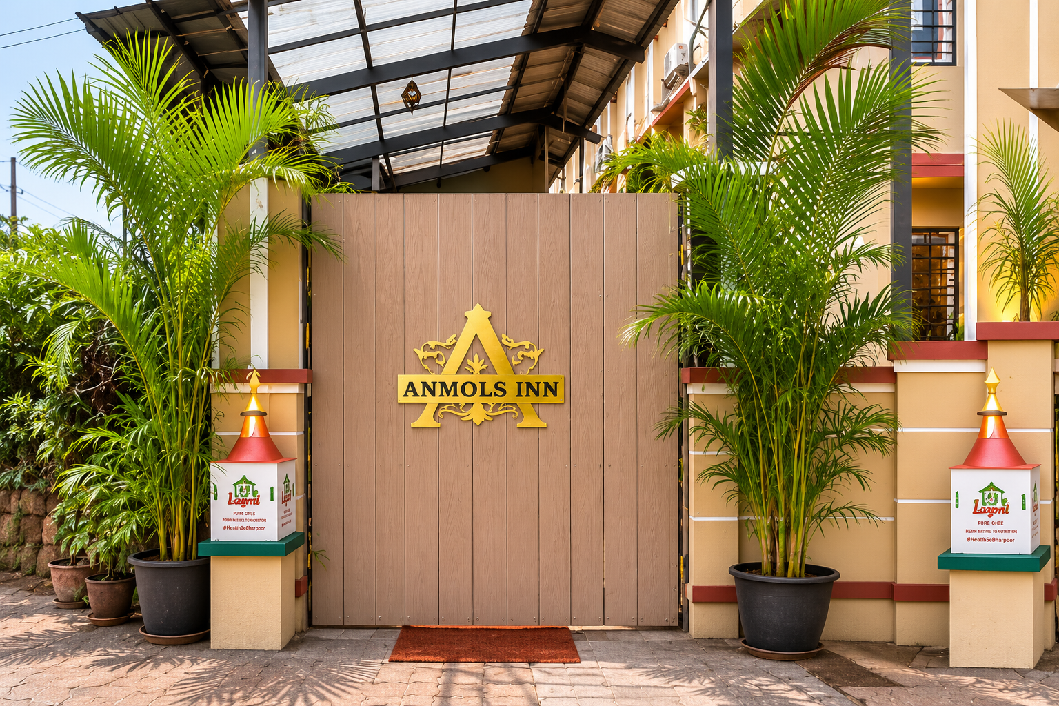 Anmols Inn entrance